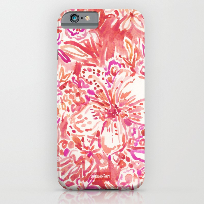 HAWAIIAN PUNCH Red Wild Hibiscus Floral Phone Case