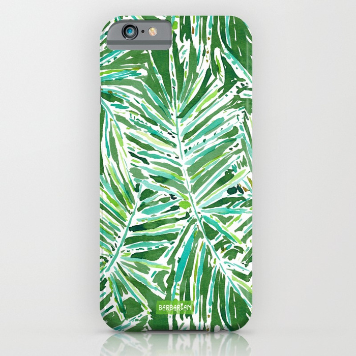 PALMY AND 85 Green Tropical Palm Phone Case