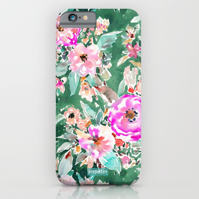 WANDERLUSH Colorful Floral Phone Case