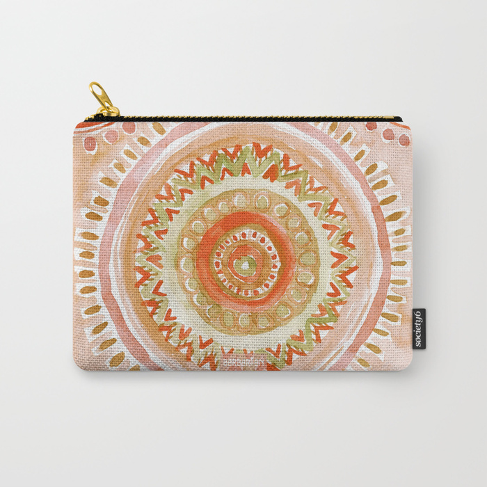 Autumn Spice MANDALA MINDSET Pouch