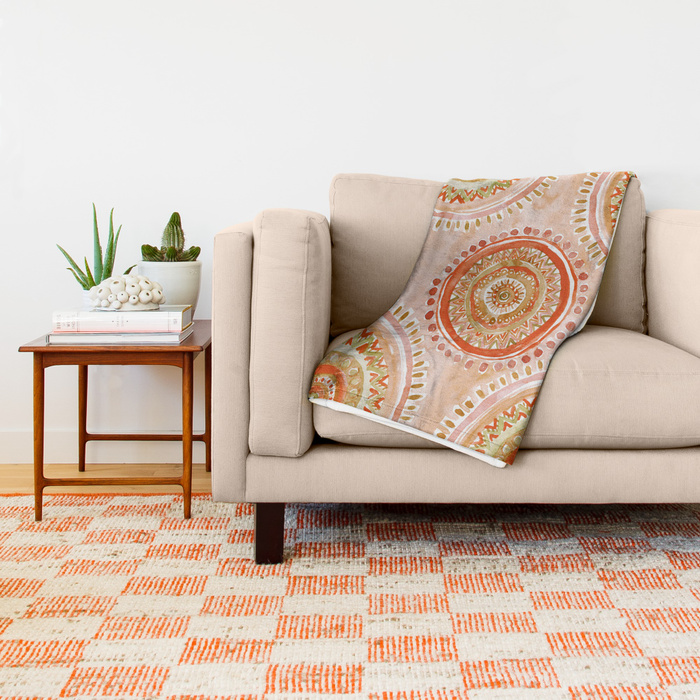 Autumn Spice MANDALA MINDSET Blanket