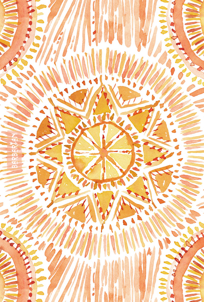 SUN BEAMS Mandala