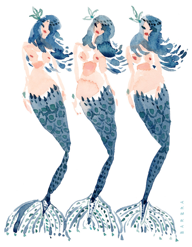 BLUE BEAUTIES // 12 Days of Mermaids Series