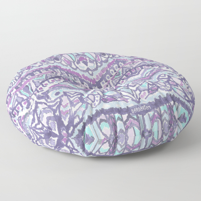 BARBARIAN TRIBE Mystic Winter Purple Ikat Tribal