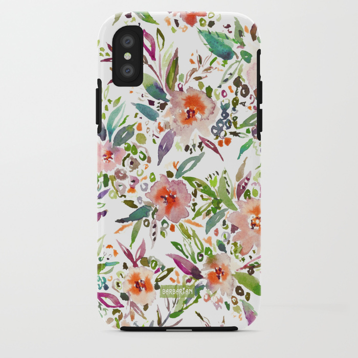 INCOGNITO INTROVERT Tropical Colorful Floral Phone Case