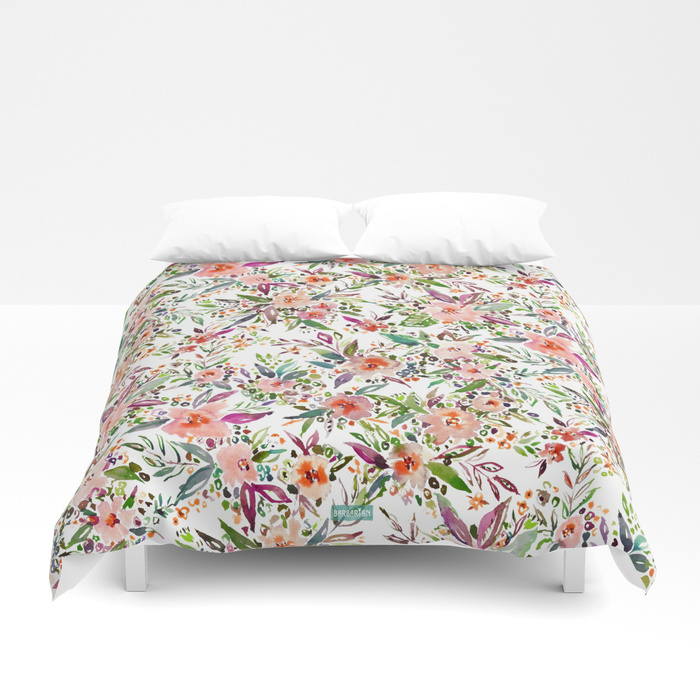 INCOGNITO INTROVERT Tropical Colorful Floral Bedding
