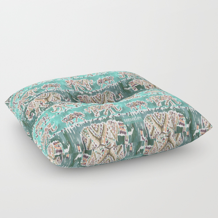 ELEPHANT INTELLIGENTSIA Boho Tribal Floor Pillow