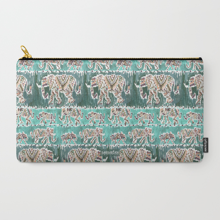 ELEPHANT INTELLIGENTSIA Boho Tribal Pouch