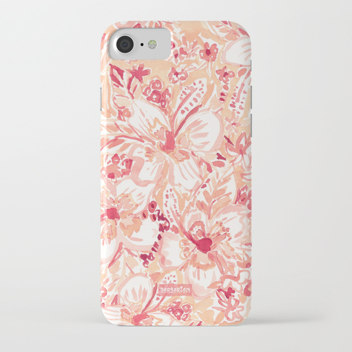 HIYA HIBISCUS Tropical Floral Phone Case