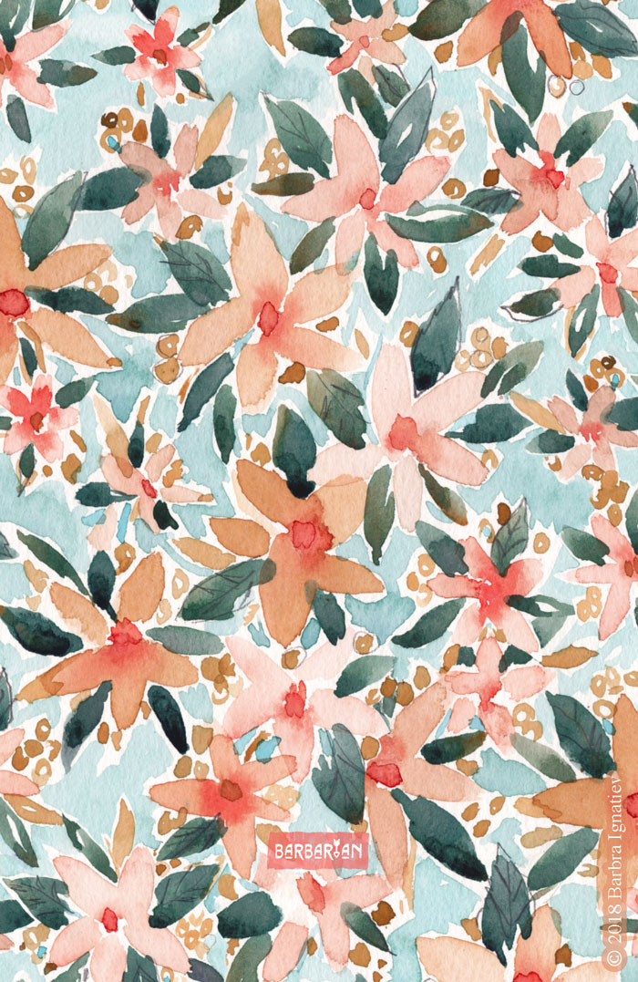 LAHAINA DANCE Tropical Floral