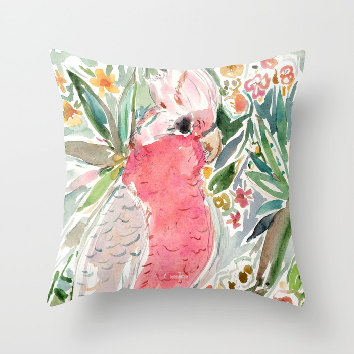VINNY THE GALAH Cockatoo Pillow