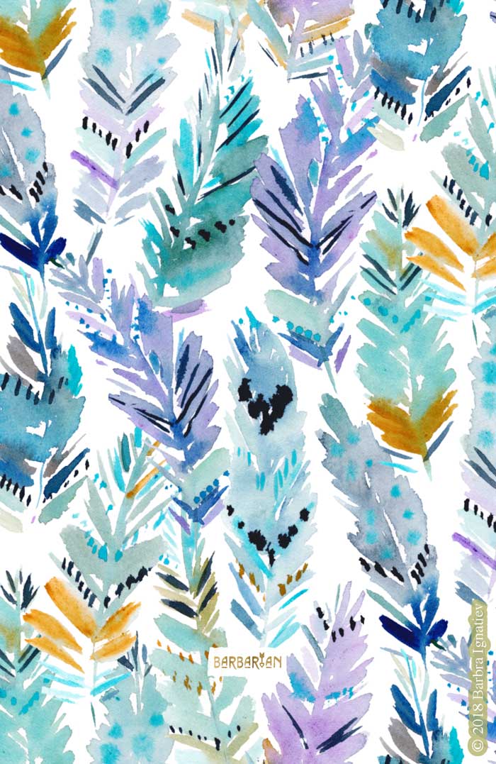 WILD AND FREE Feathers