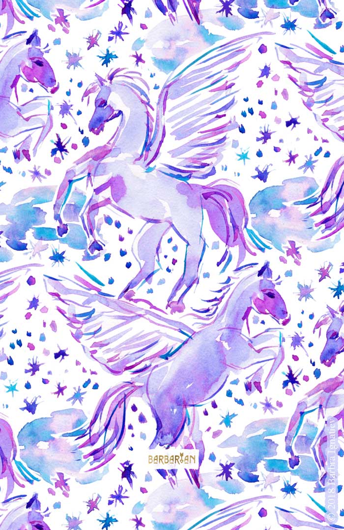 PEGASUS PRIDE Mystical Print