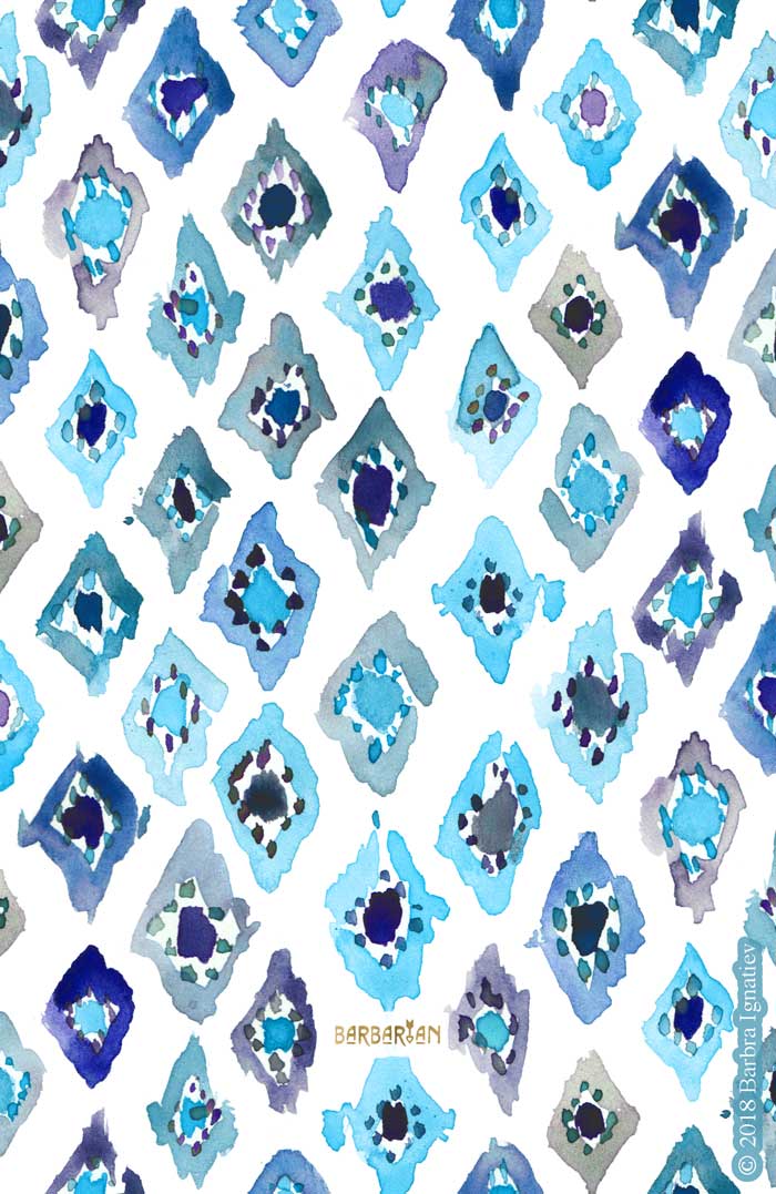 AWASH IN DIAMONDS Cool Geometric