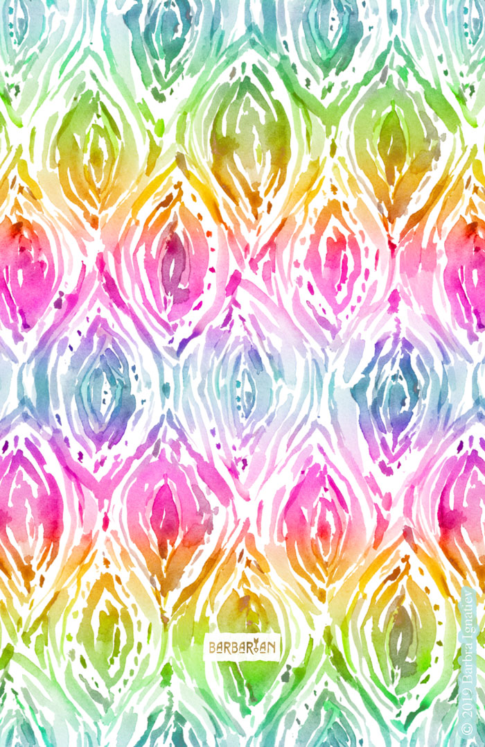 VULVATASTIC Rainbow Lady Parts