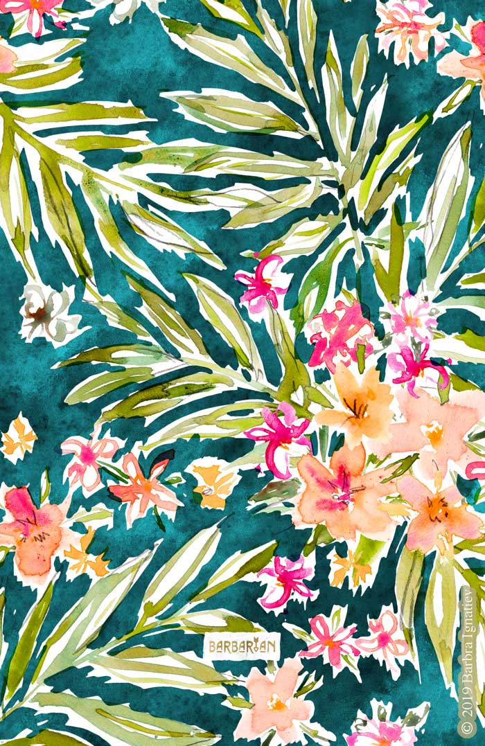 NUEVO VALLARTA Tropical Floral