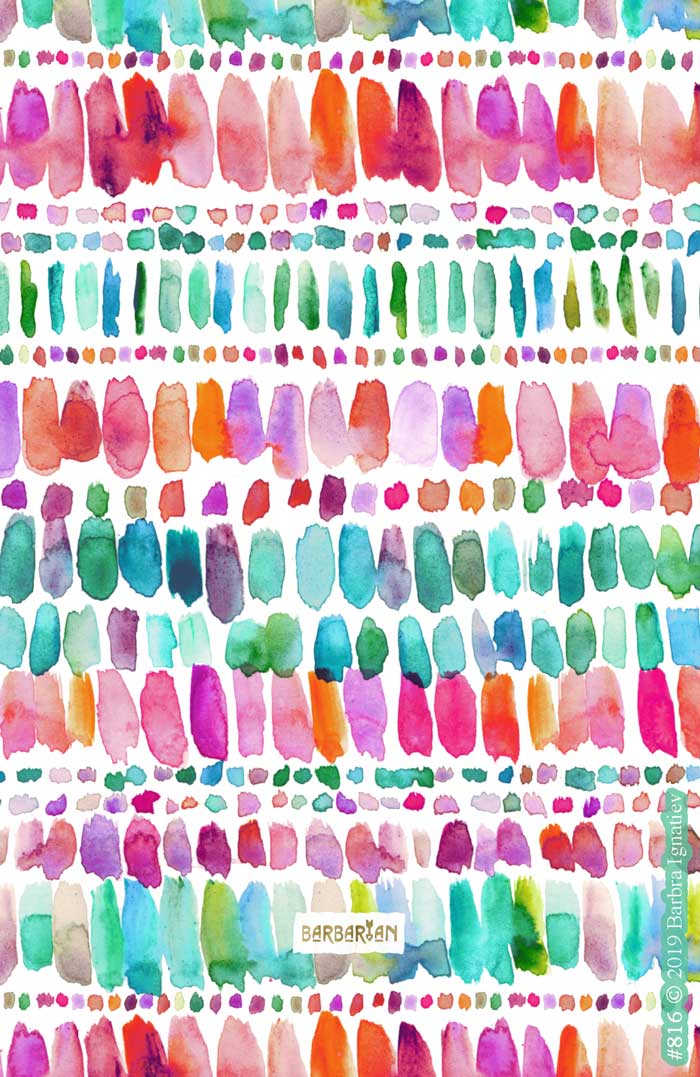 CHATTER Colorful Dash Stripes