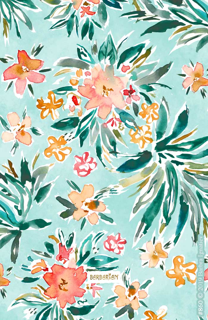 CARRIED AWAY Pretty Floral