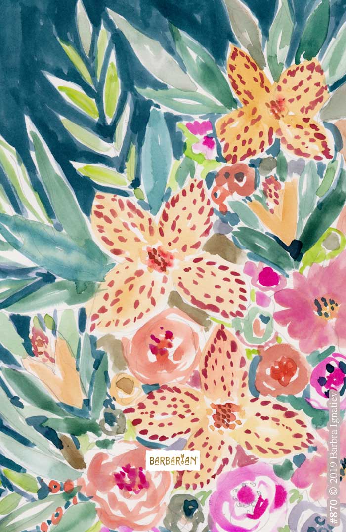 SMELLS LIKE MAUI PUNCH Floral